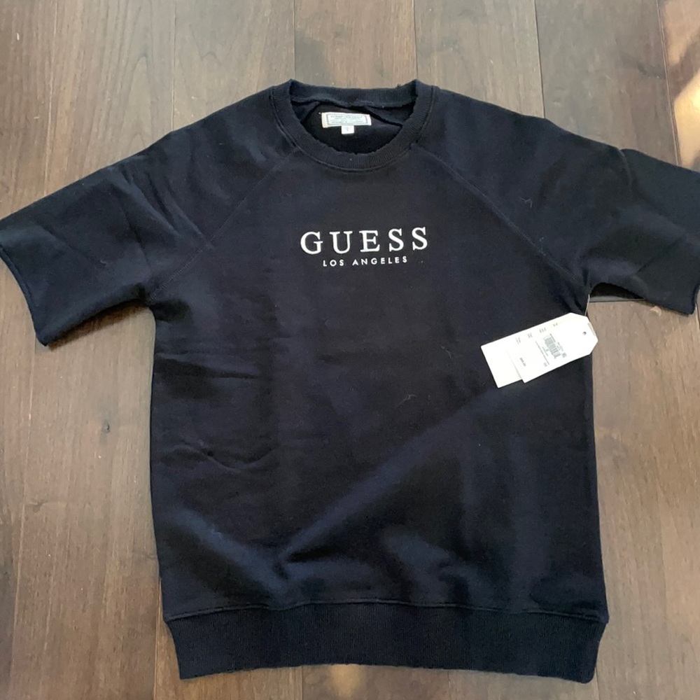 Guess go finch terry raglan crew